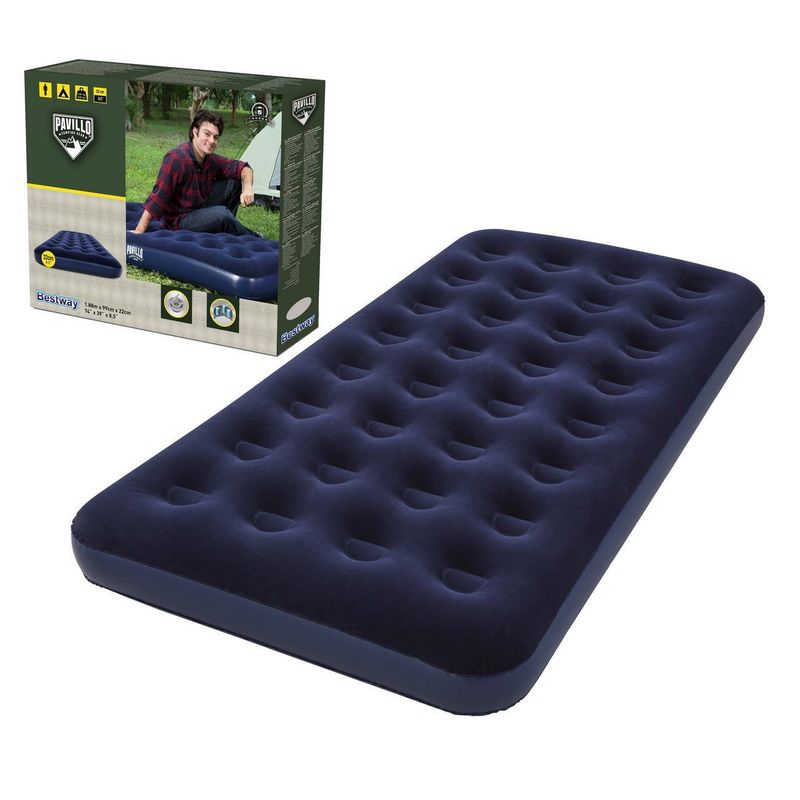 BESTWAY - Colchon Inflable Sencillo Bestway 67001 188 Cmx 99 Cm X22 Cm