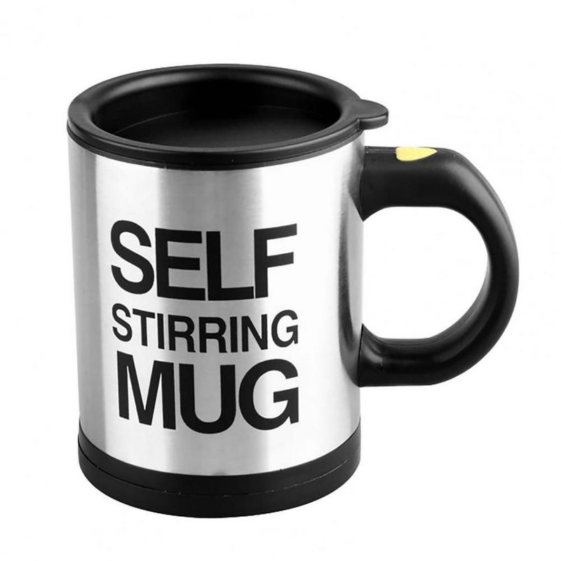 DAYOSHOP - Vaso Taza Pocillo Batidor Mezclador Eléctrico Mug Cafepilas