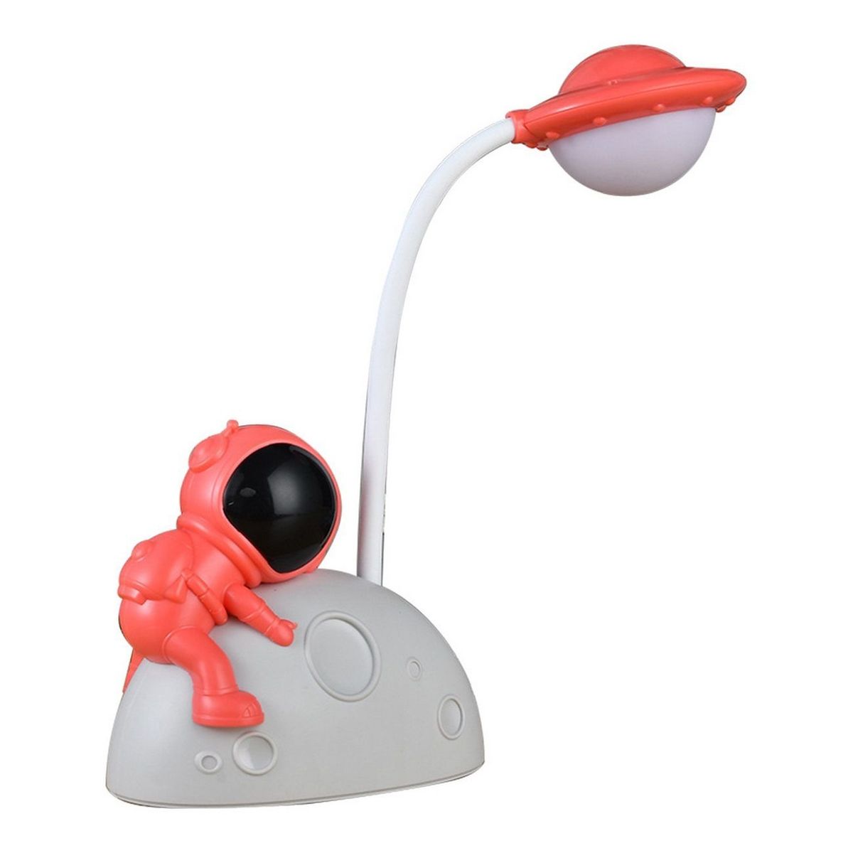 DAYOSHOP - Lampara Luna Astronauta 3d Recargable Escritorio Mesa.