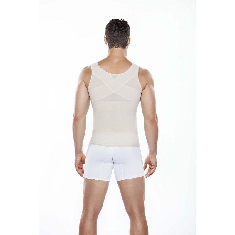 BODY PERFECT - Faja chaleco con neolatex body line control 5002 - piel