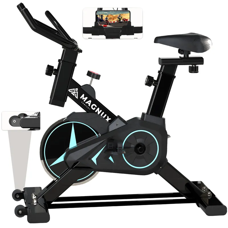MAGNUX COMPANY - Bicicleta estática spinning negra