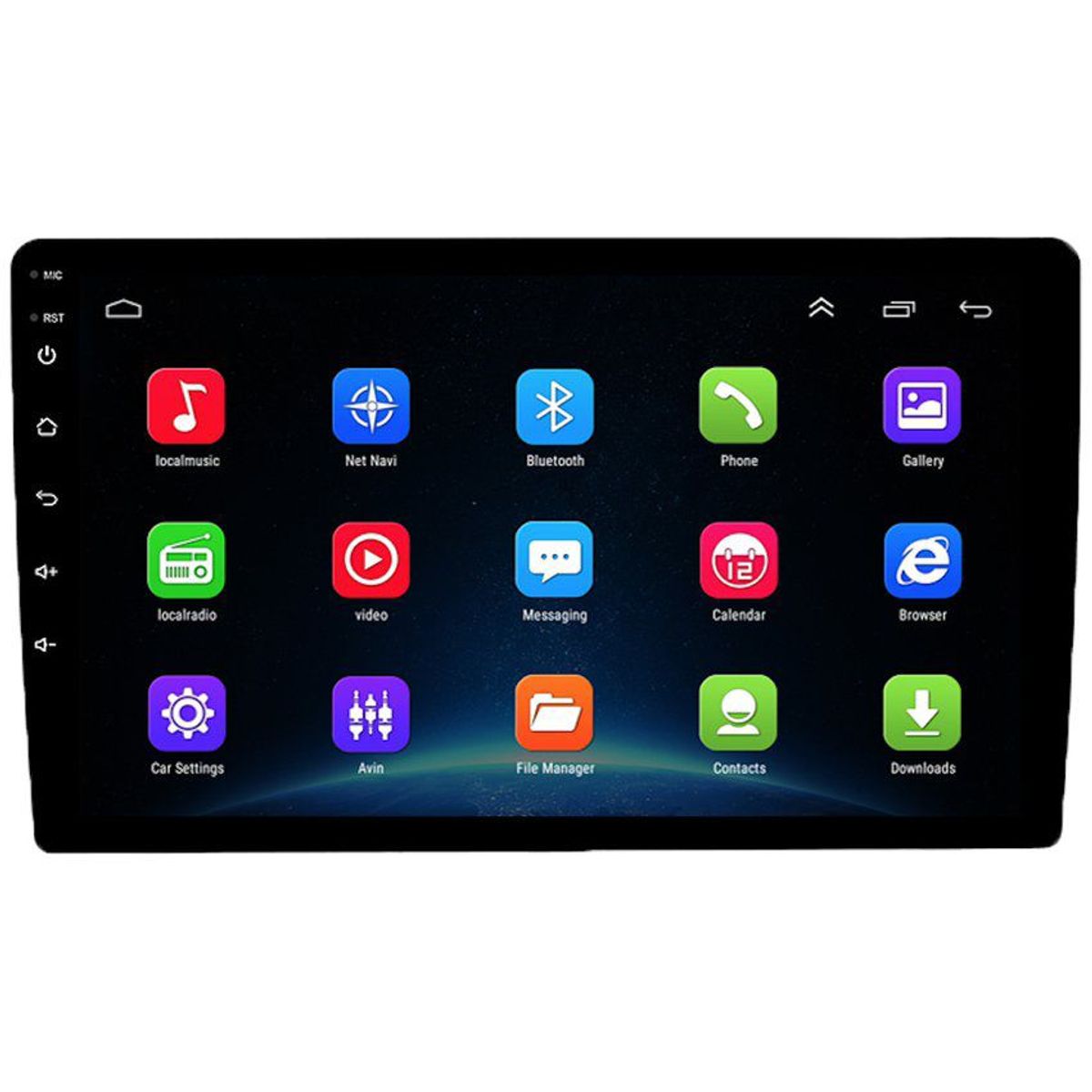 MAGNUX COMPANY - Radio Android Pantalla 10 Pulgadas 1 Din Wifi Gps + Cámara