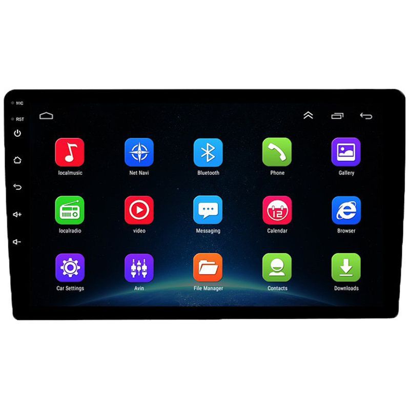 MAGNUX COMPANY - Radio Android Pantalla 10 Pulgadas 1 Din Wifi Gps + Cámara