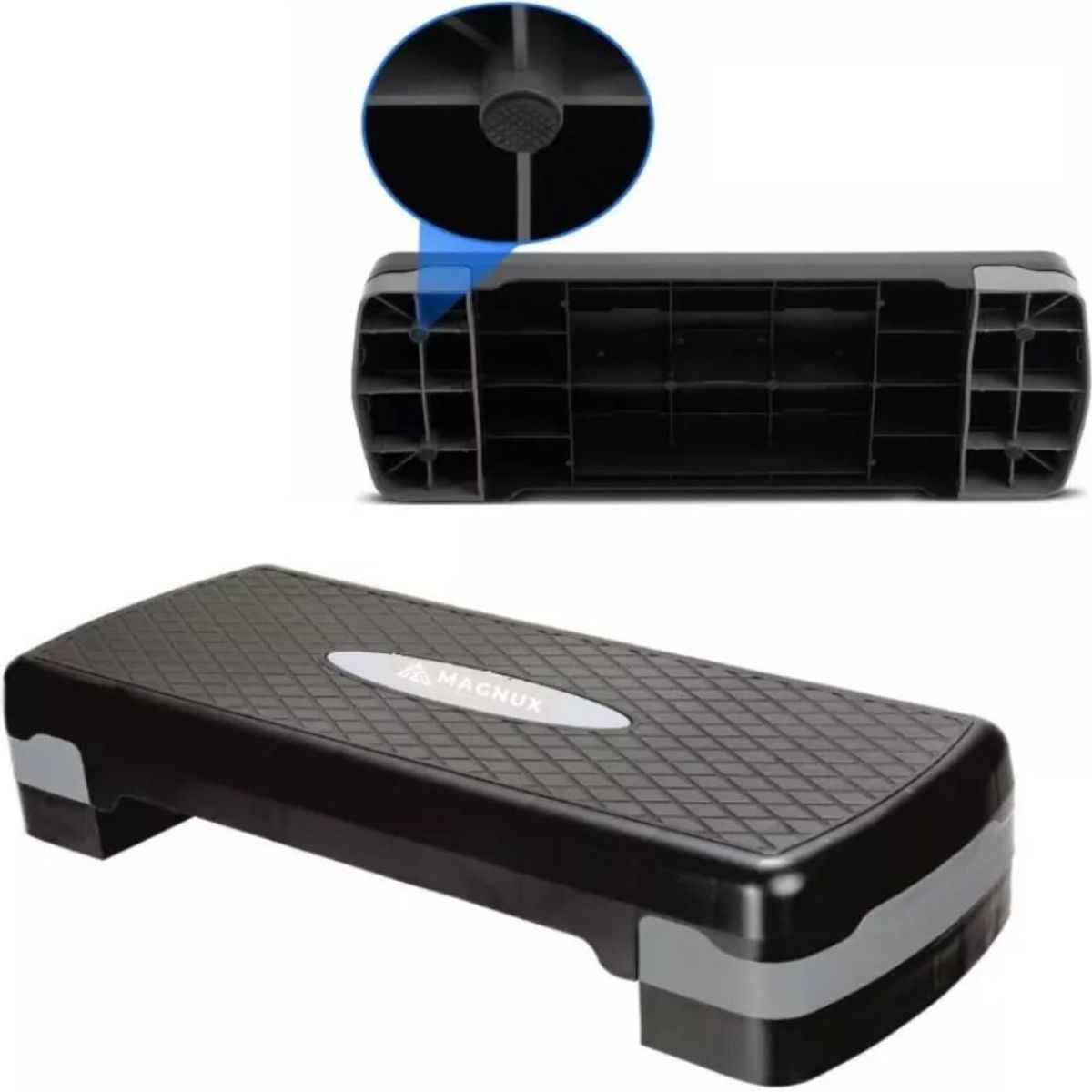 MAGNUX COMPANY - Step aeróbico  graduable 2 niveles banco step escalón aeróbic