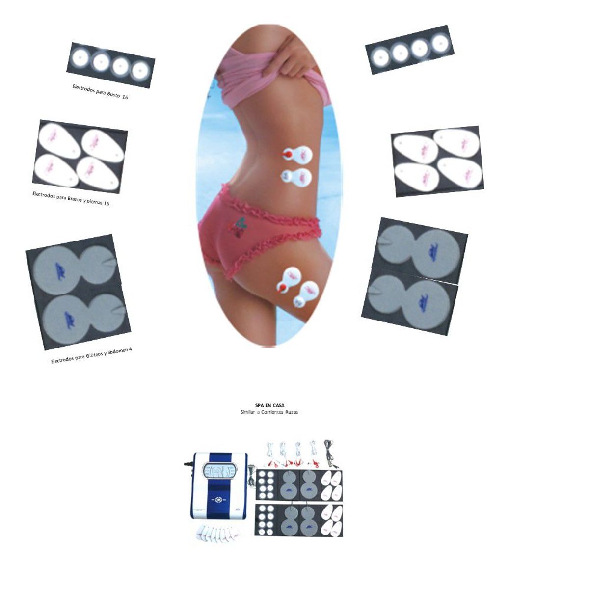 GENERICO - Gimnasia pasiva con electroacupuntura 36 electrodos computarizada