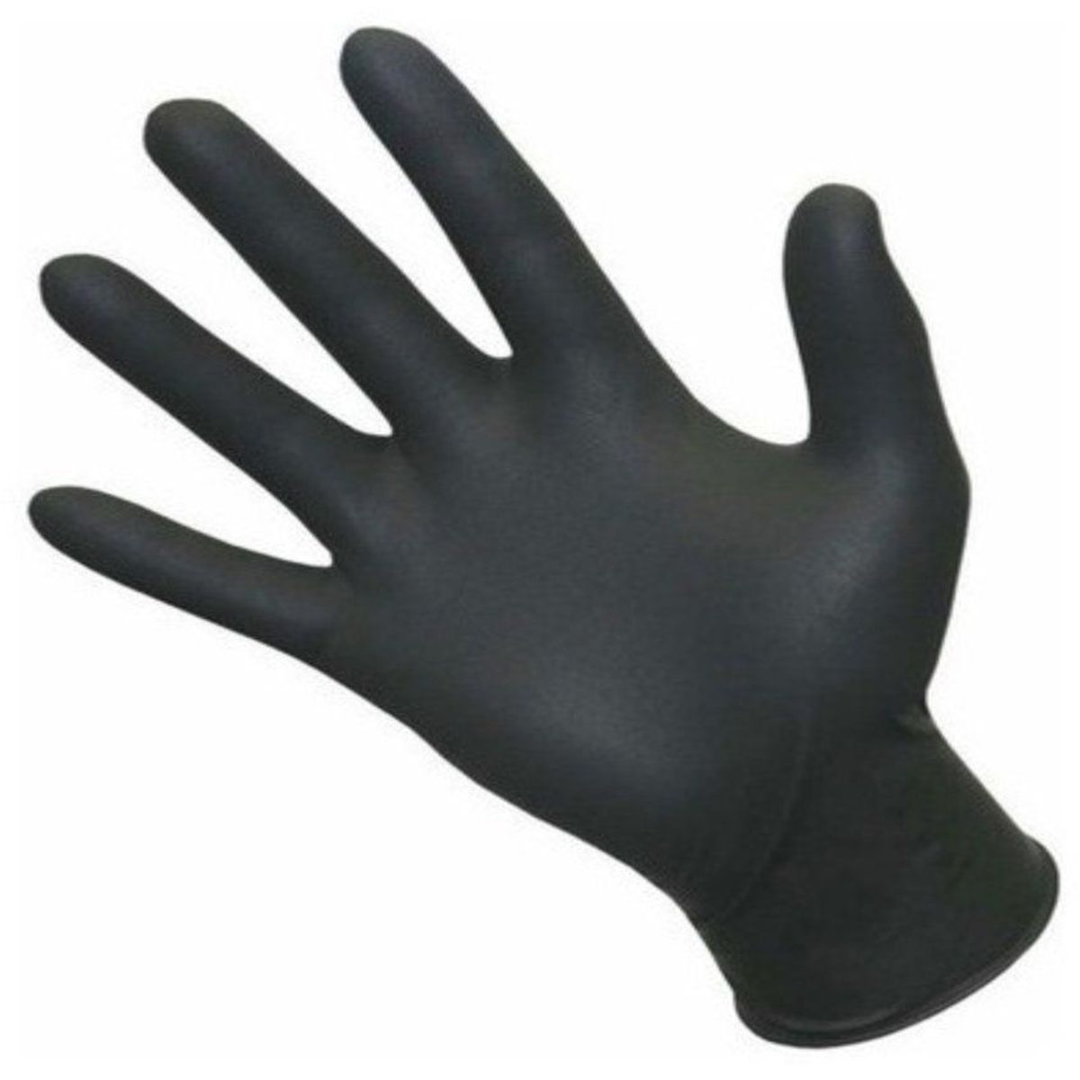 TRIPLE CLEAN - Guantes de nitrilo negros caja 100 unidades talla s