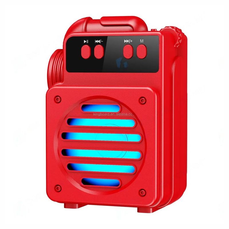 GENERICO - Mini Parlante Bluetooth Recargable Portatil Luces Led Gts1347