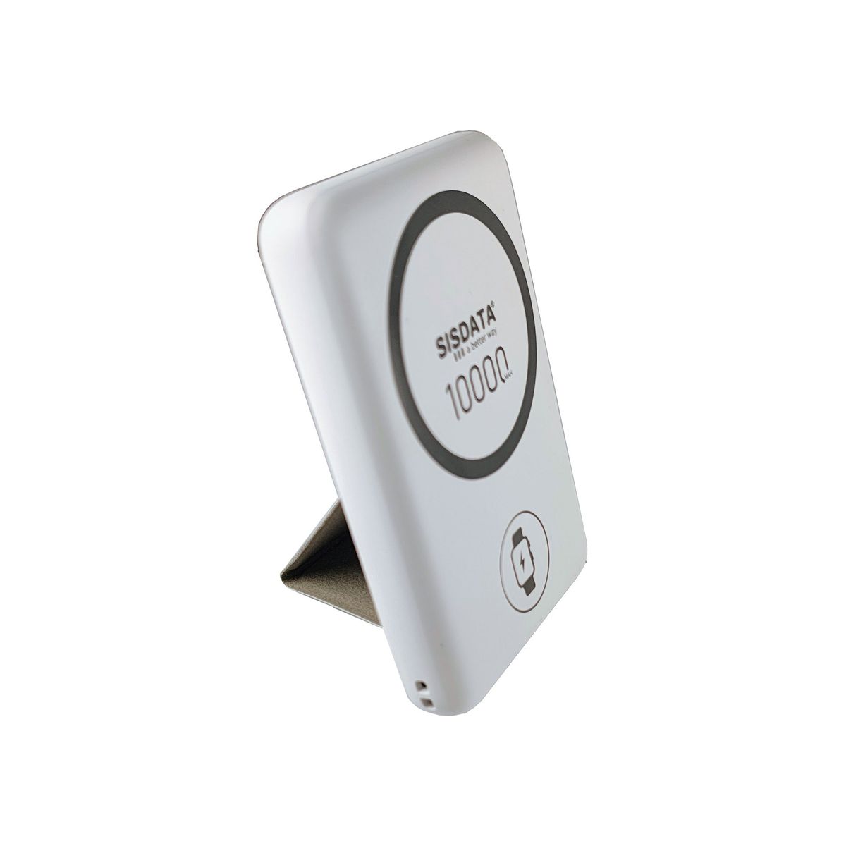 SISDATA - Power Bank Batería Portátil carga rápida tipo c Power D Wireless 10k