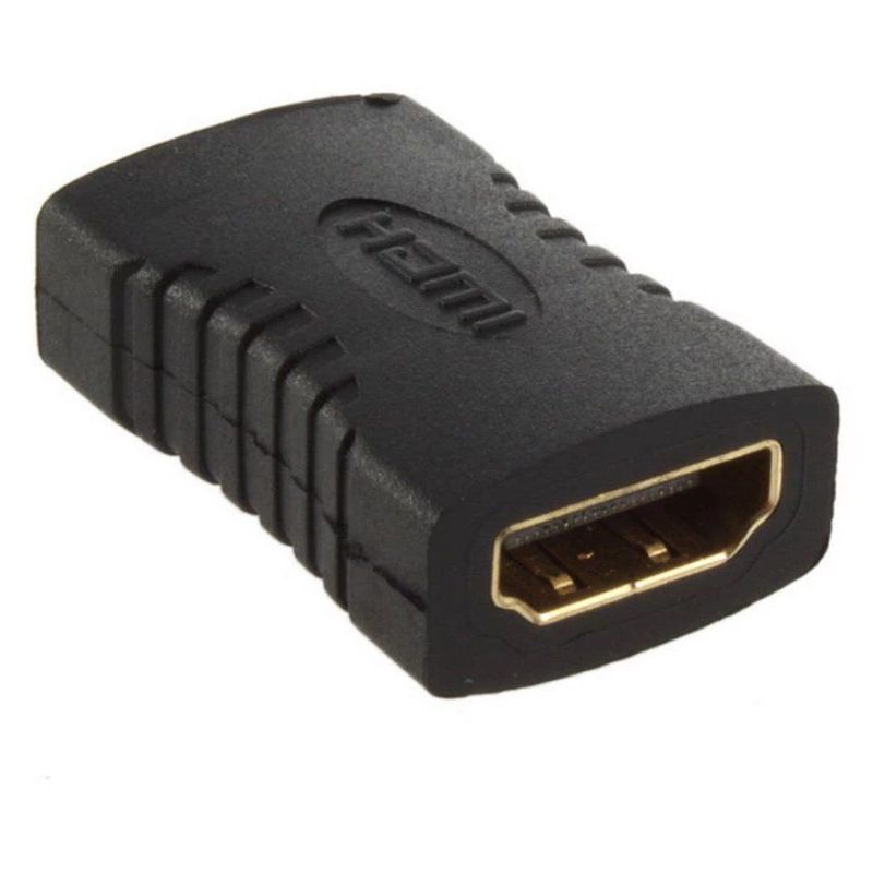 SISDATA - Conector adaptador union empalme hdmi hembra a hdmi hembra
