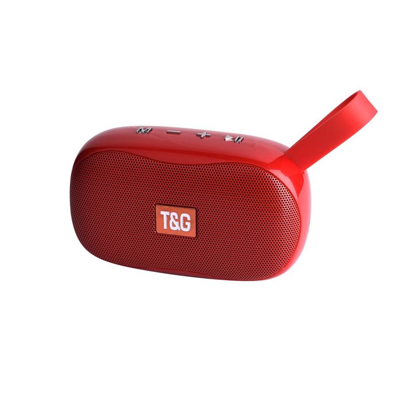 GENERICO - Mini Parlante Recargable Bluetooth Portatil Tg173 Rojo
