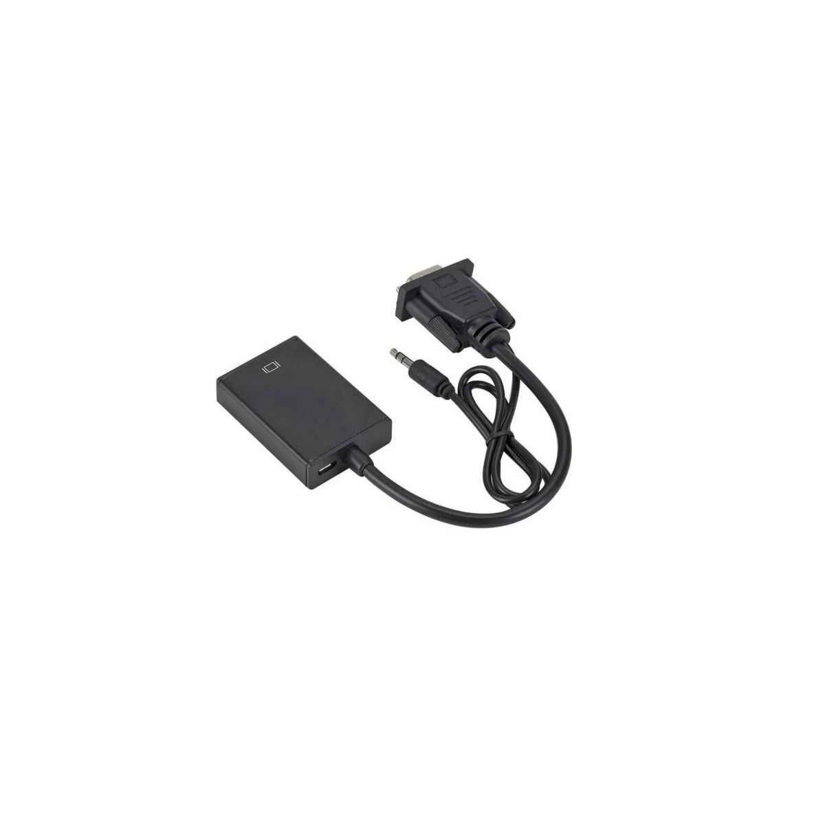 GENERICO - Cable convertidor de vga a hdmi con audio