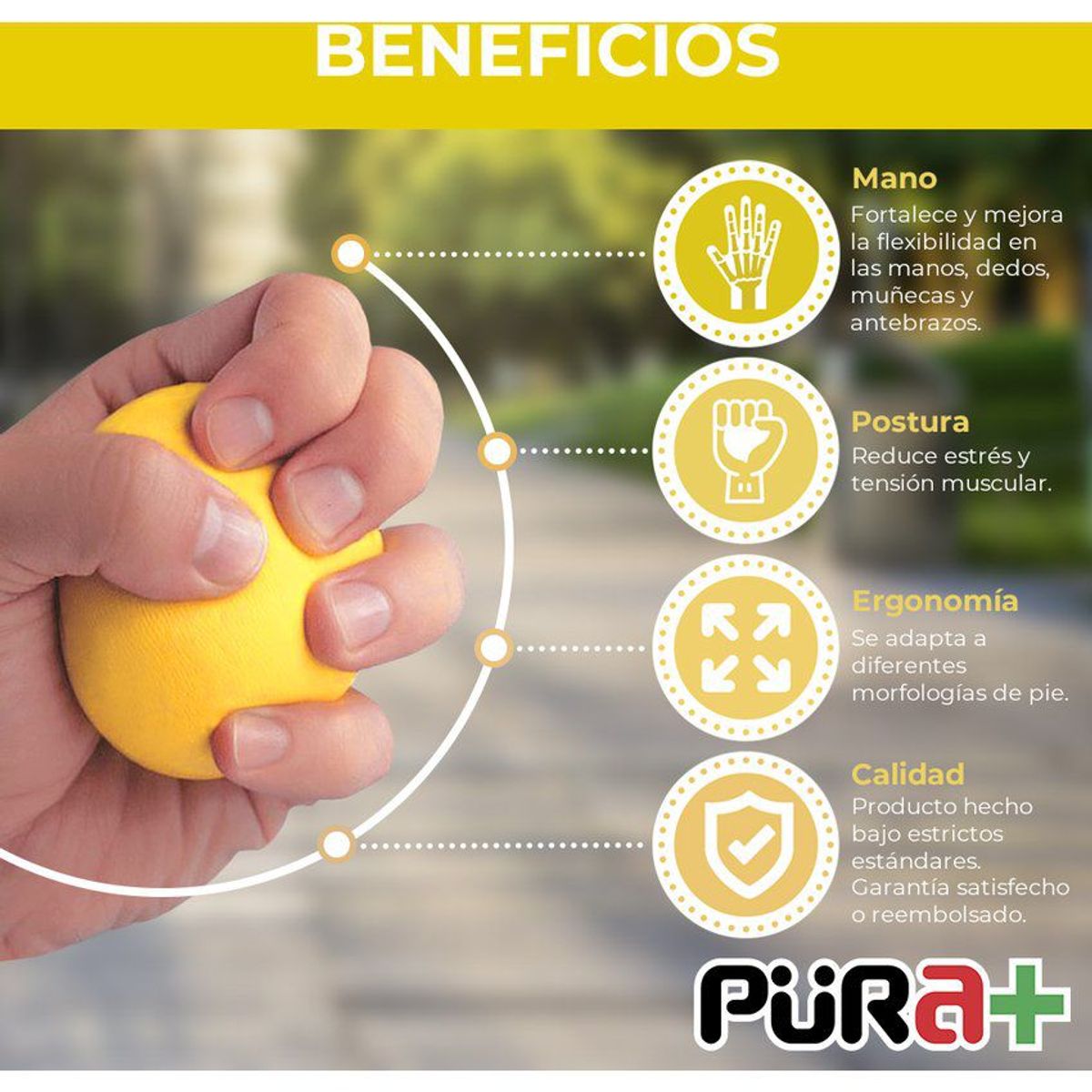 PURA - Pelota fisioterapia relax carpiana pura