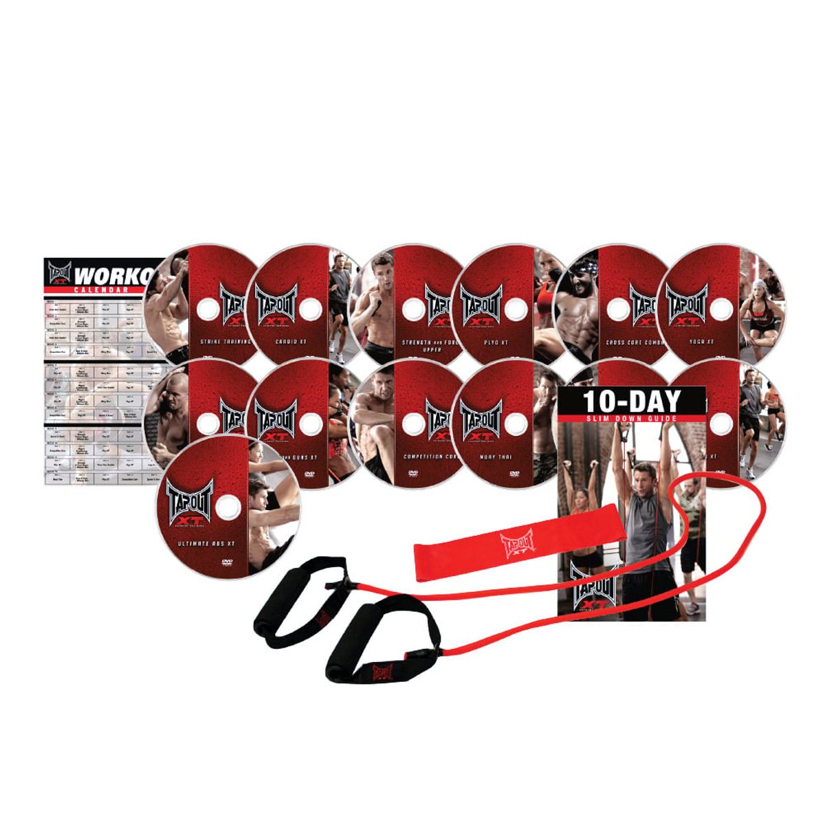 TAP OUT - Programa De Entrenamiento + Banda Y Liga Resistencia Tap Out