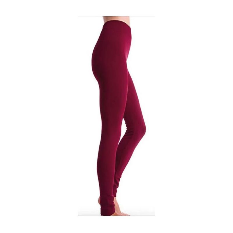 SYK - Leggins invierno pantalon termico Vinotinto.