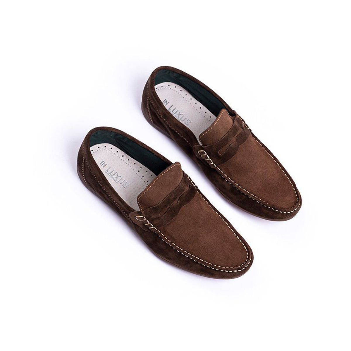 OVERSTATE - Mocasines Para Hombre en Cuero Gamuza  CA-4552IL5