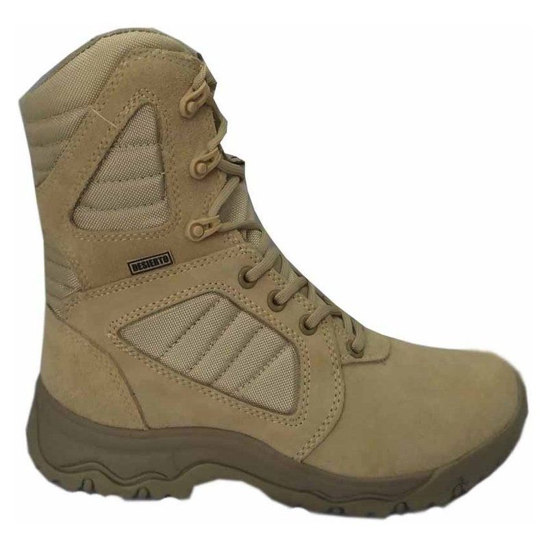 DESIERTO - Botas militares desierto siría color beige