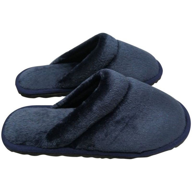 GENERICO - Pantuflas babuchas caballero azul oscuro