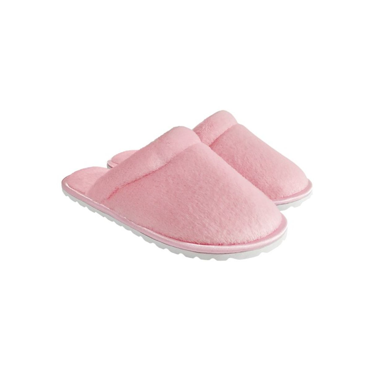 EMAAR HOMEWEAR - Pantuflas babuchas dama borde sateen rosa.