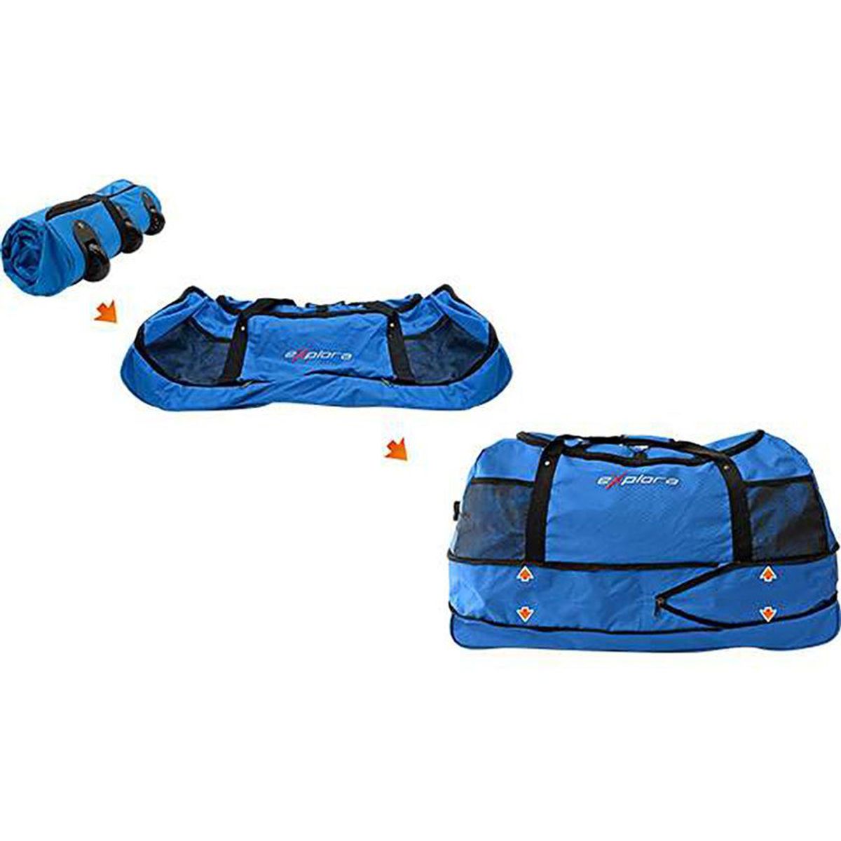 EXPLORA - Maleta de Viaje Tipo Tula Grande Explora TD - Azul Claro