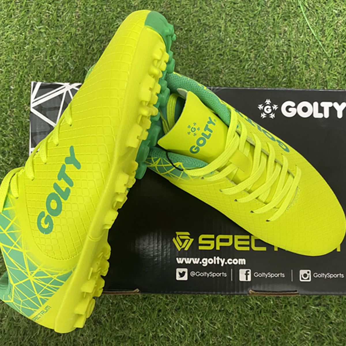 GOLTY - Zapatillas Hombre Fútbol Profesional Turf Spectrum Golty