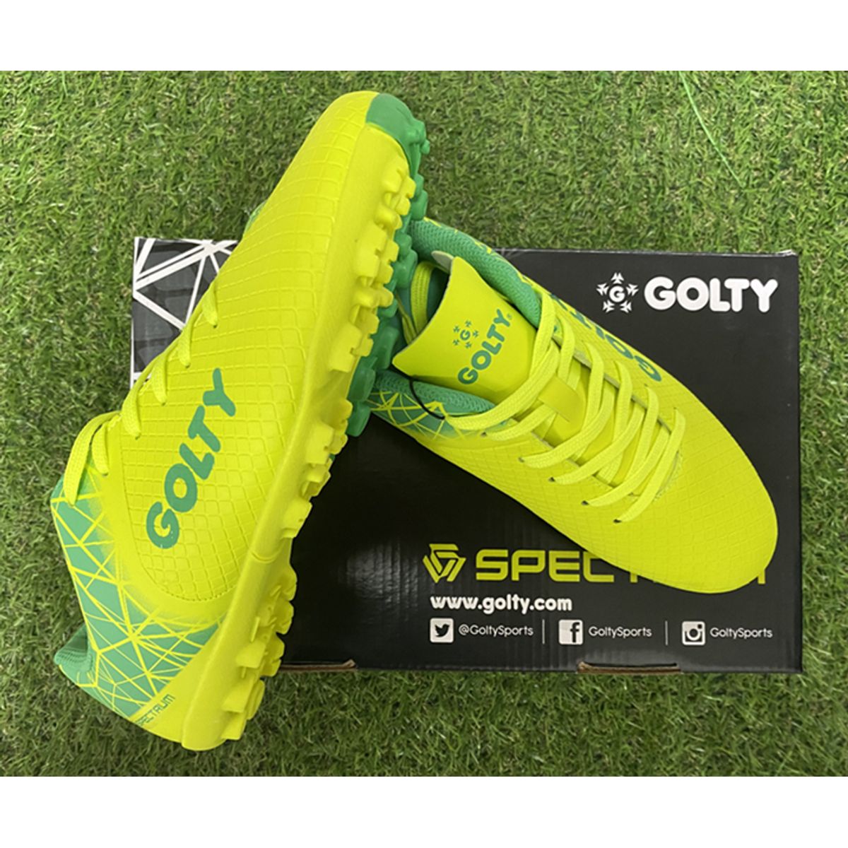 GOLTY - Zapatillas Hombre Fútbol Profesional Turf Spectrum Golty