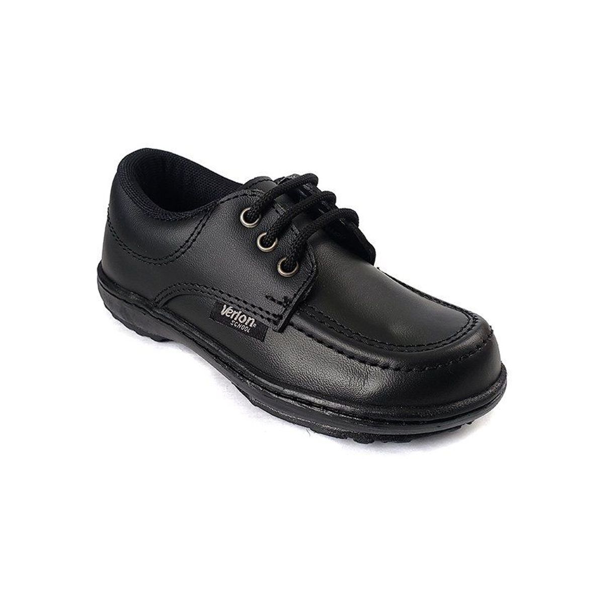VERLON - Zapato Colegial Escolar Diana Gold Negro Verlon 2456-437