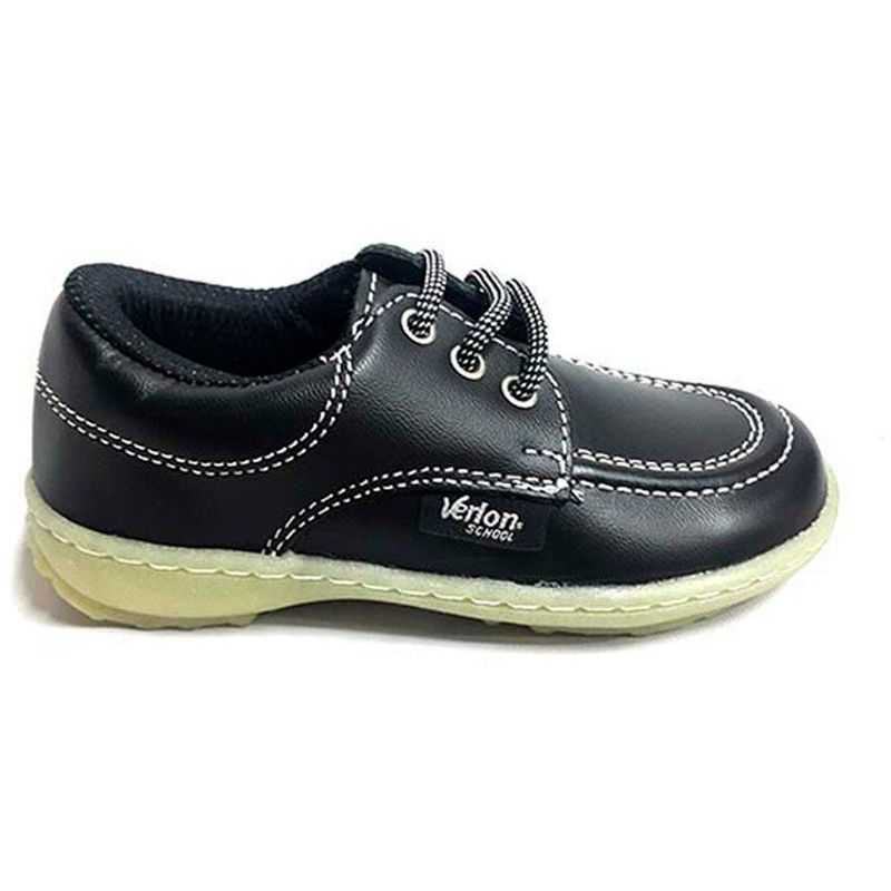 VERLON - Calzado Escolar Diana Gold para Niña Negro Verlon 2456-2