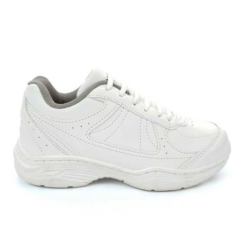 CROYDON - Calzado Escolar Colegial New Unisex Blanco Croydon 3078-1_.