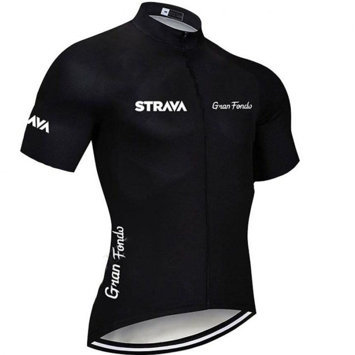 GENERICO - Jersey de ciclismo strava manga corta