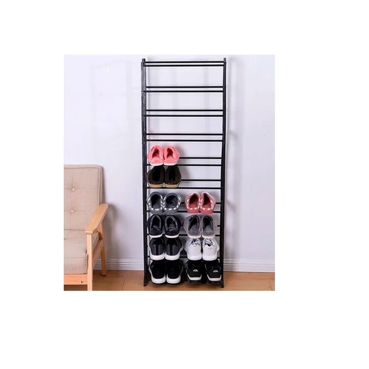 GENERICO - Organizador zapatos 10 niveles estante para calzado