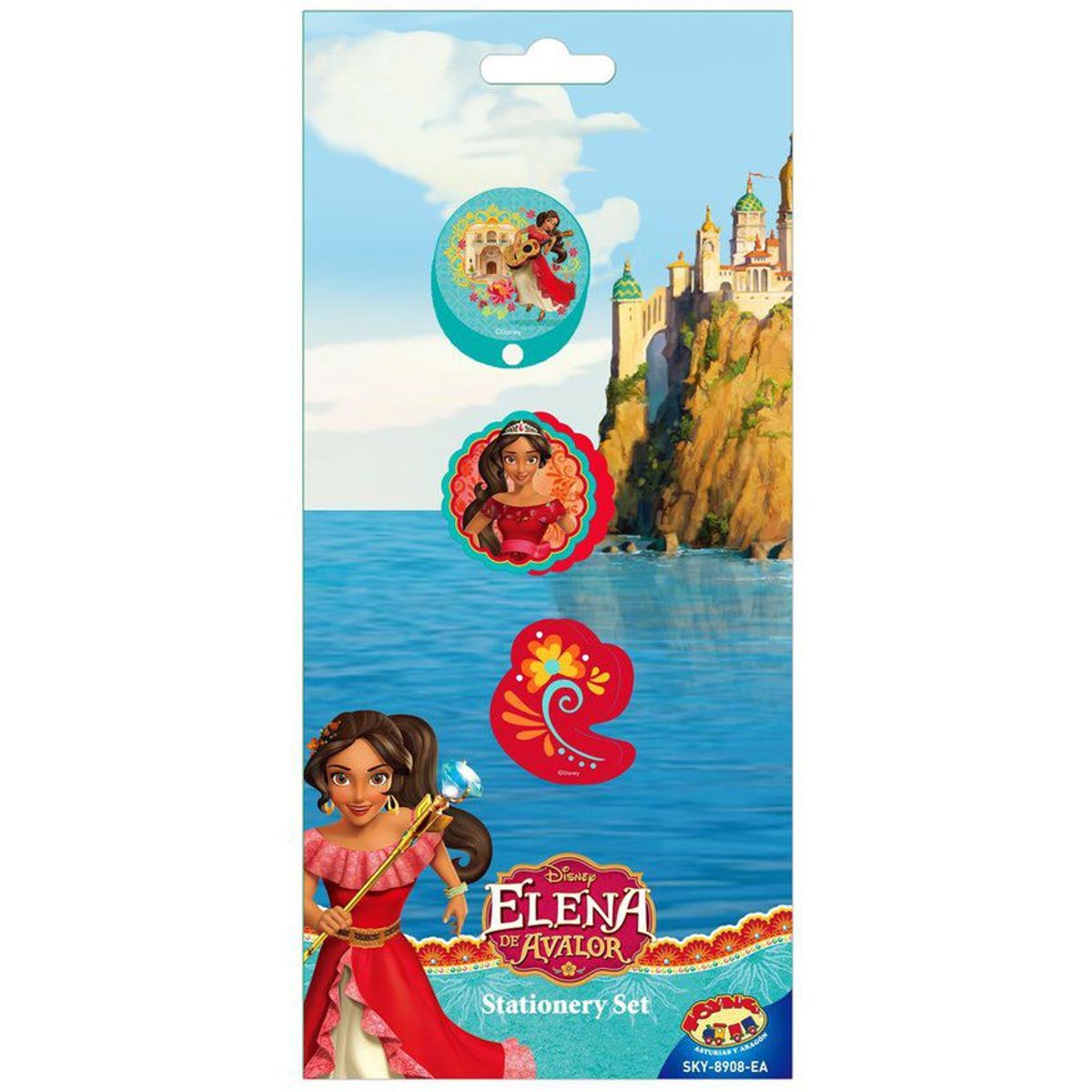 TOYNG - Set escolar topper elena de avalor  elena de avalor