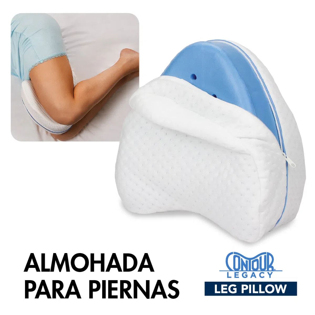 TV NOVEDADES - Almohada ergonómica para piernas contour legacy leg pillow