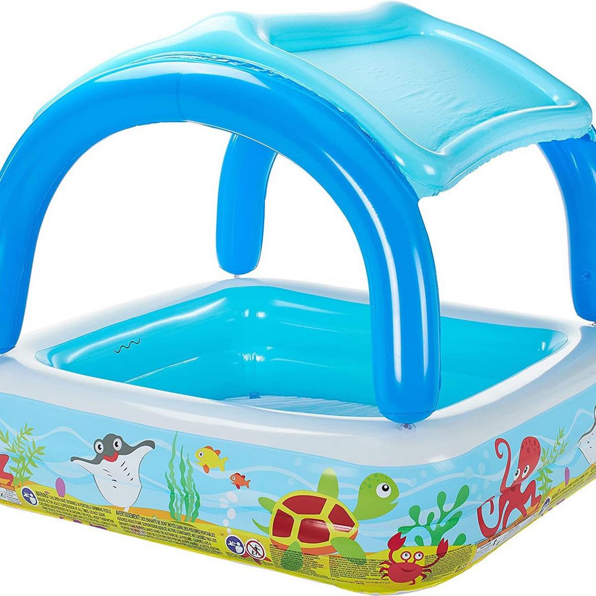 BESTWAY - Piscina Inflable Cuadrada Bestway 52192 265l Multicolor