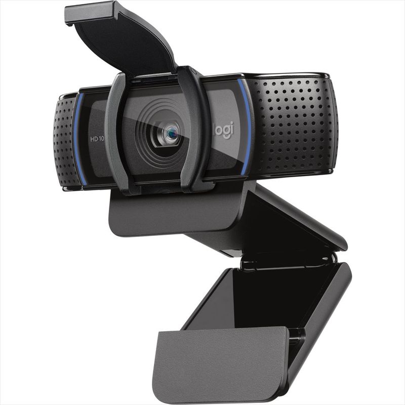 LOGITECH - Cámara Web Logitech C920s Pro Webcam Full HD 1080p