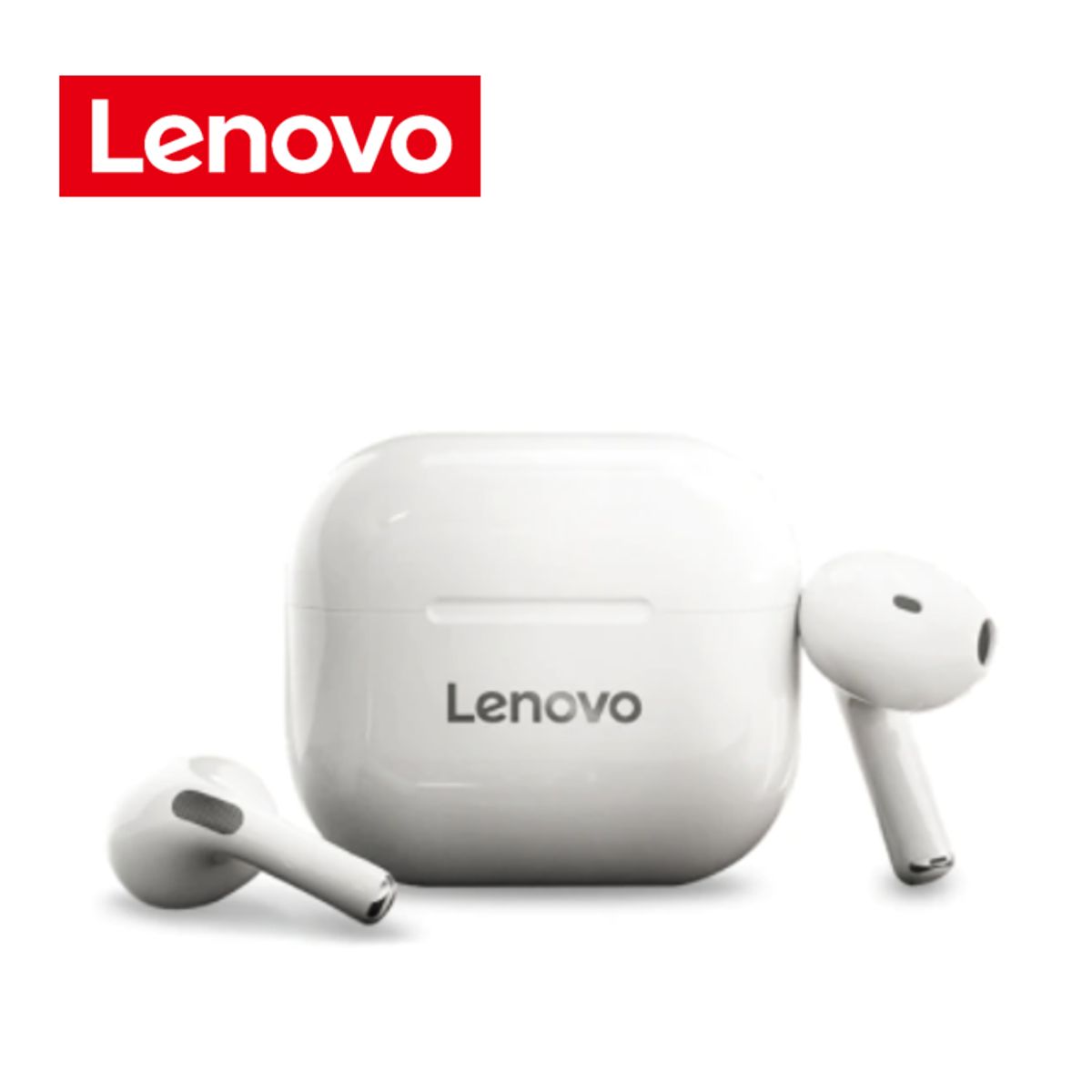 LENOVO - Audífonos Inalámbricos Bluetooth Lenovo Livepods Lp40 BLANCO