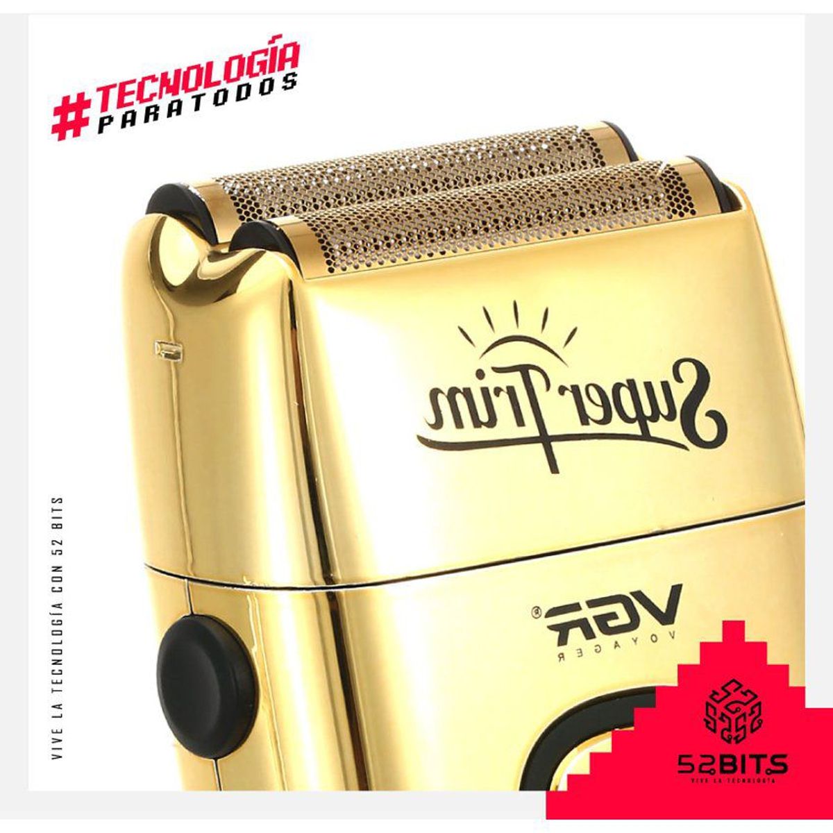 VGR - Máquina De Afeitar Rasuradora Shaver Super Trim VGR 332