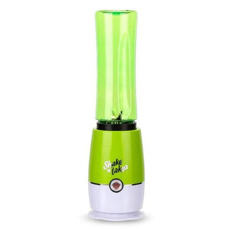 SHAKE N TAKE 3 - Licuadora Portátil Batidos Doble Vaso VERDE