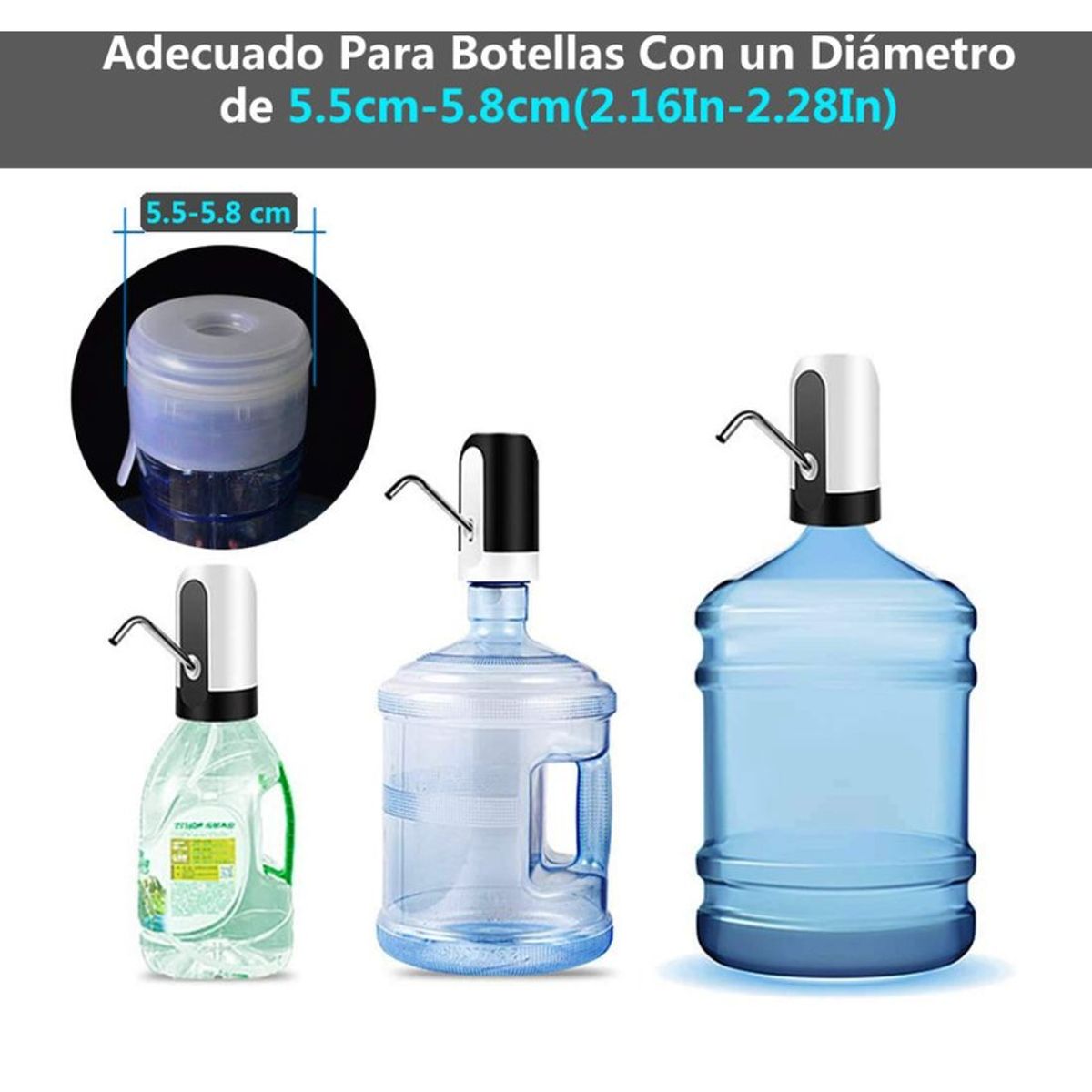 ONE PIXEL - Filtro Dispensador De Agua Recargable