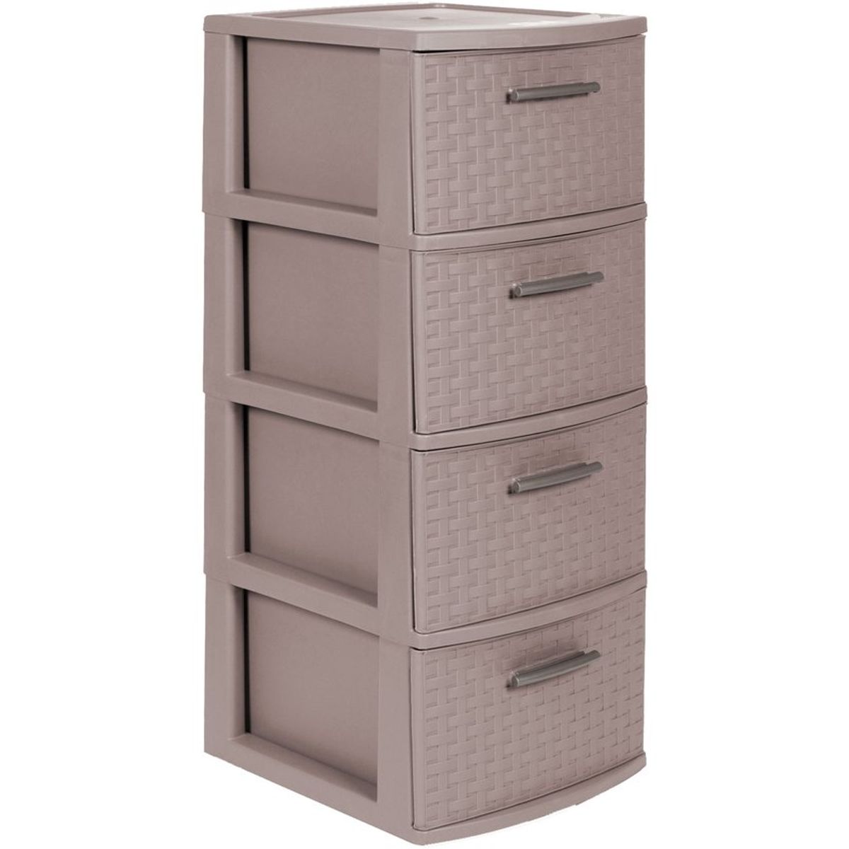 PLASTICOS MQ - Cajonero Organizador  4 Niveles Mueble Mq