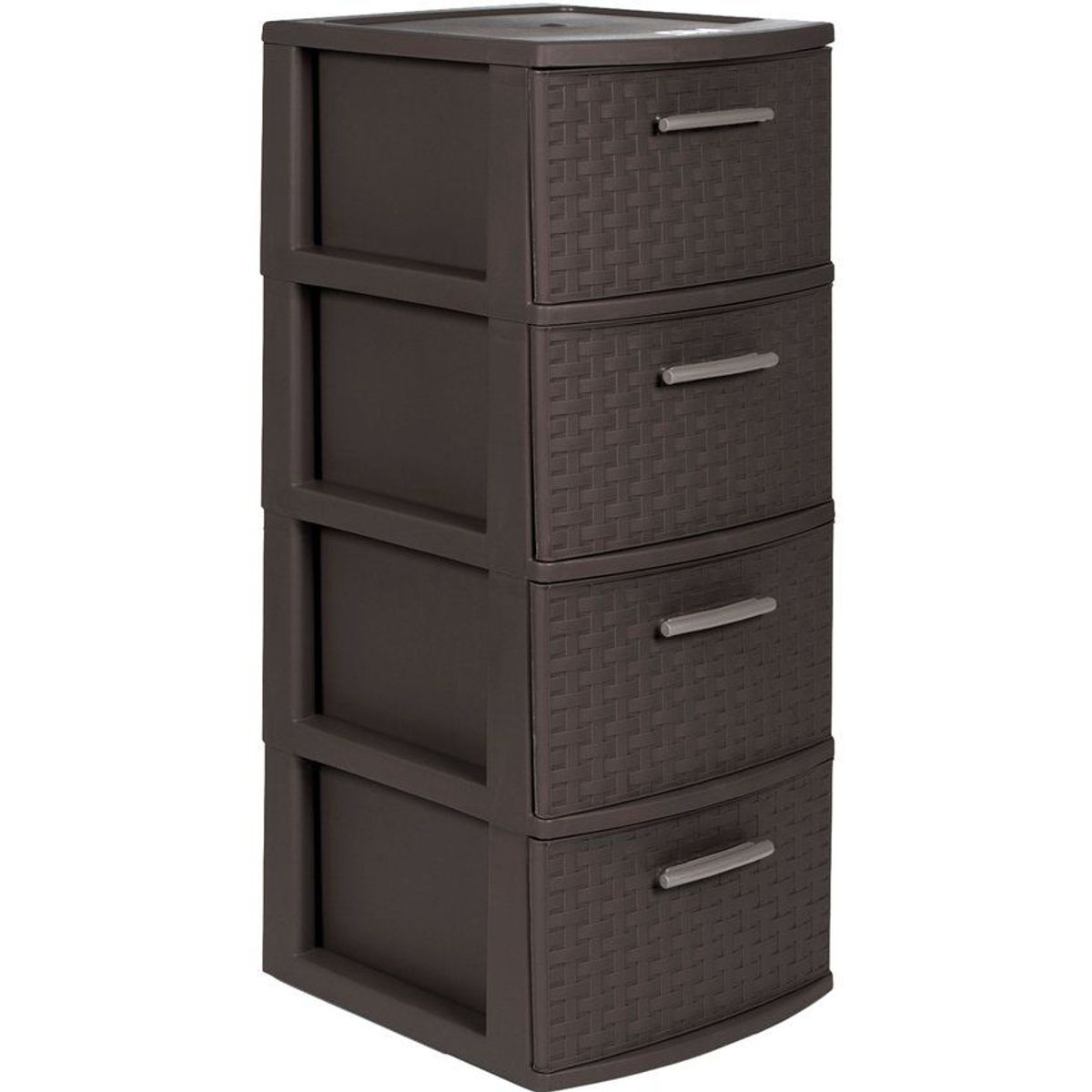 PLASTICOS MQ - Cajonero Organizador 4 Niveles Mueble Mq