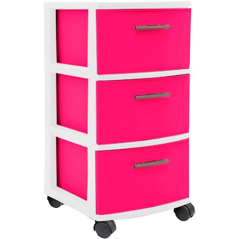 PLASTICOS MQ - Cajonero Organizador 3  Niveles Mueble Mq
