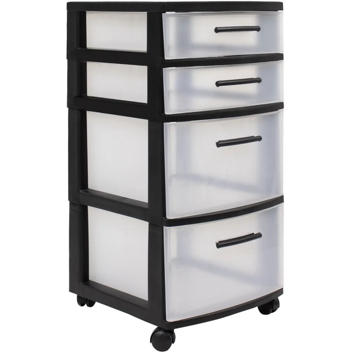 PLASTICOS MQ - Cajonero Gavetero Modular Eclypse 4 Niveles Marca Mq