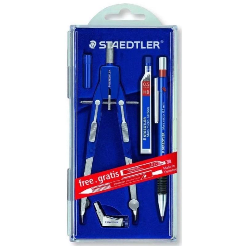 STAEDTLER - Compas Precision Con Adaptador 552-01 Staedtler