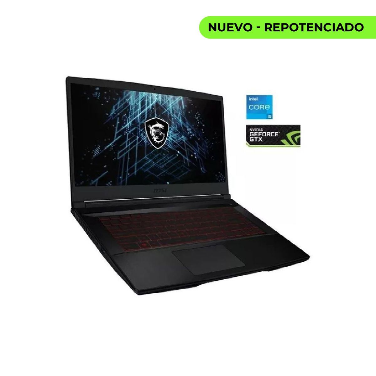 MSI - Portatil Gamer Msi Gf63 I5 11400h, 16gb/ 512gb RTX 3050 4 GB.