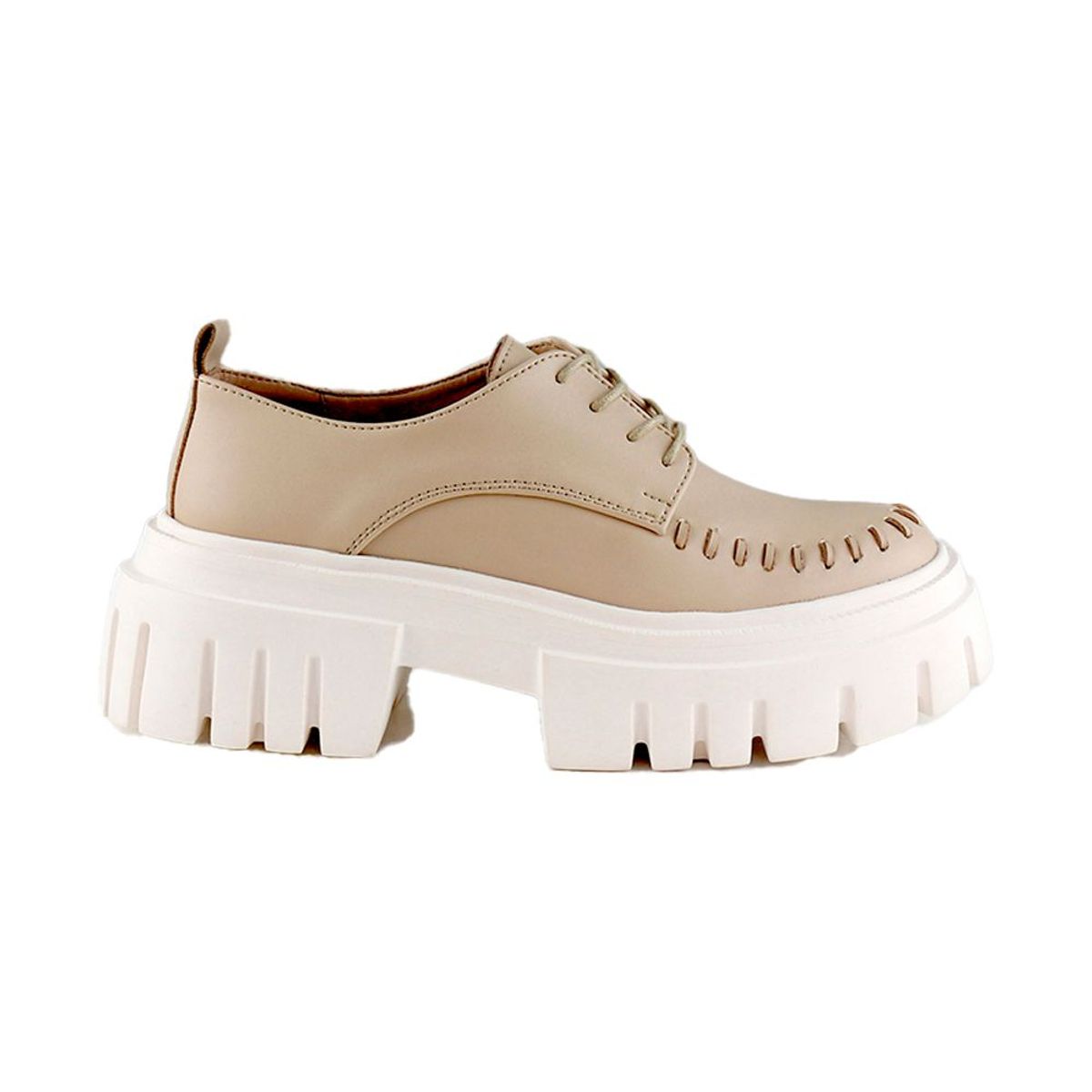 SANTORINI - Tennis santorini mujer parana beige