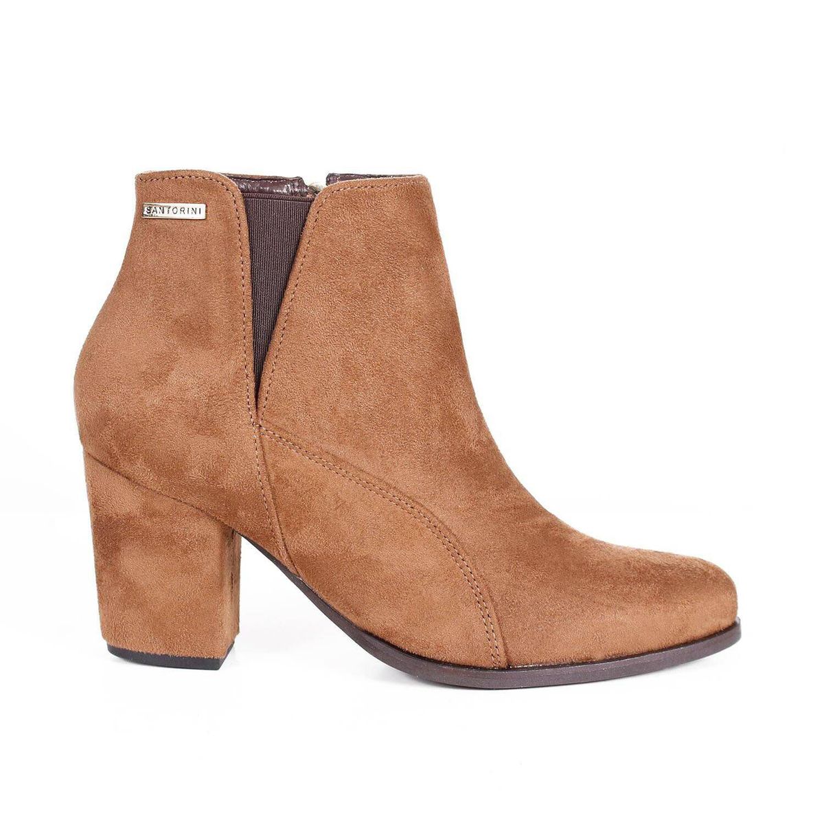 SANTORINI - Botines mujer santorini tacón 6.5 alaina antelina