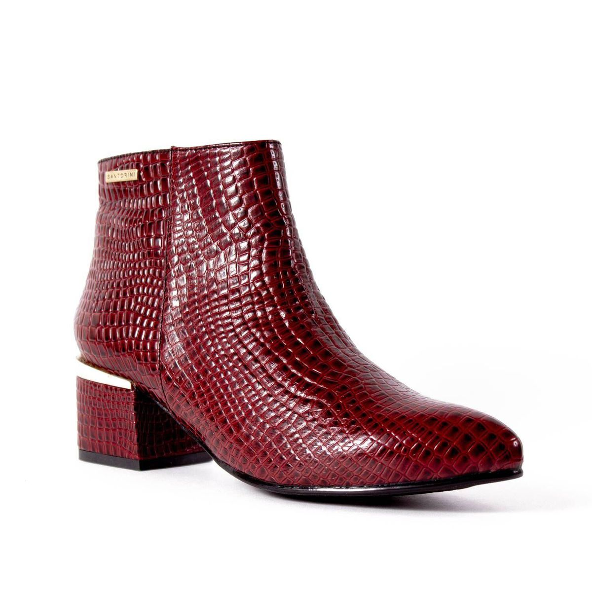 SANTORINI - Botines mujer santorini tacón 5.5 thaiana charol-p