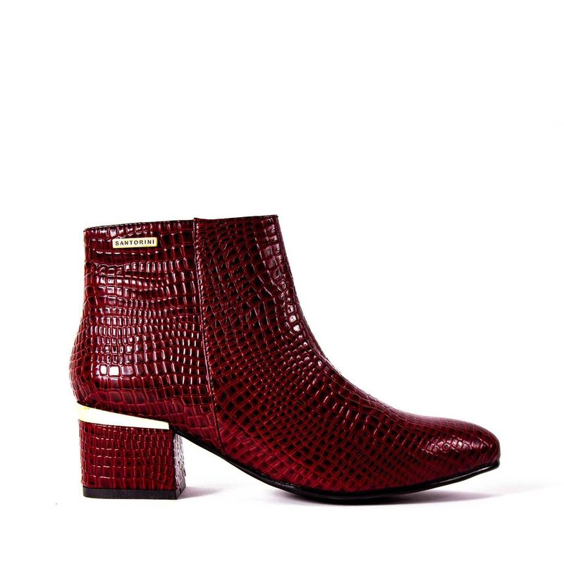 SANTORINI - Botines mujer santorini tacón 5.5 thaiana charol-p