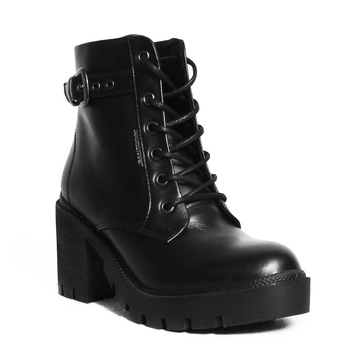 SANTORINI - Botines mujer santorini tacón 7.5 botin star cuero