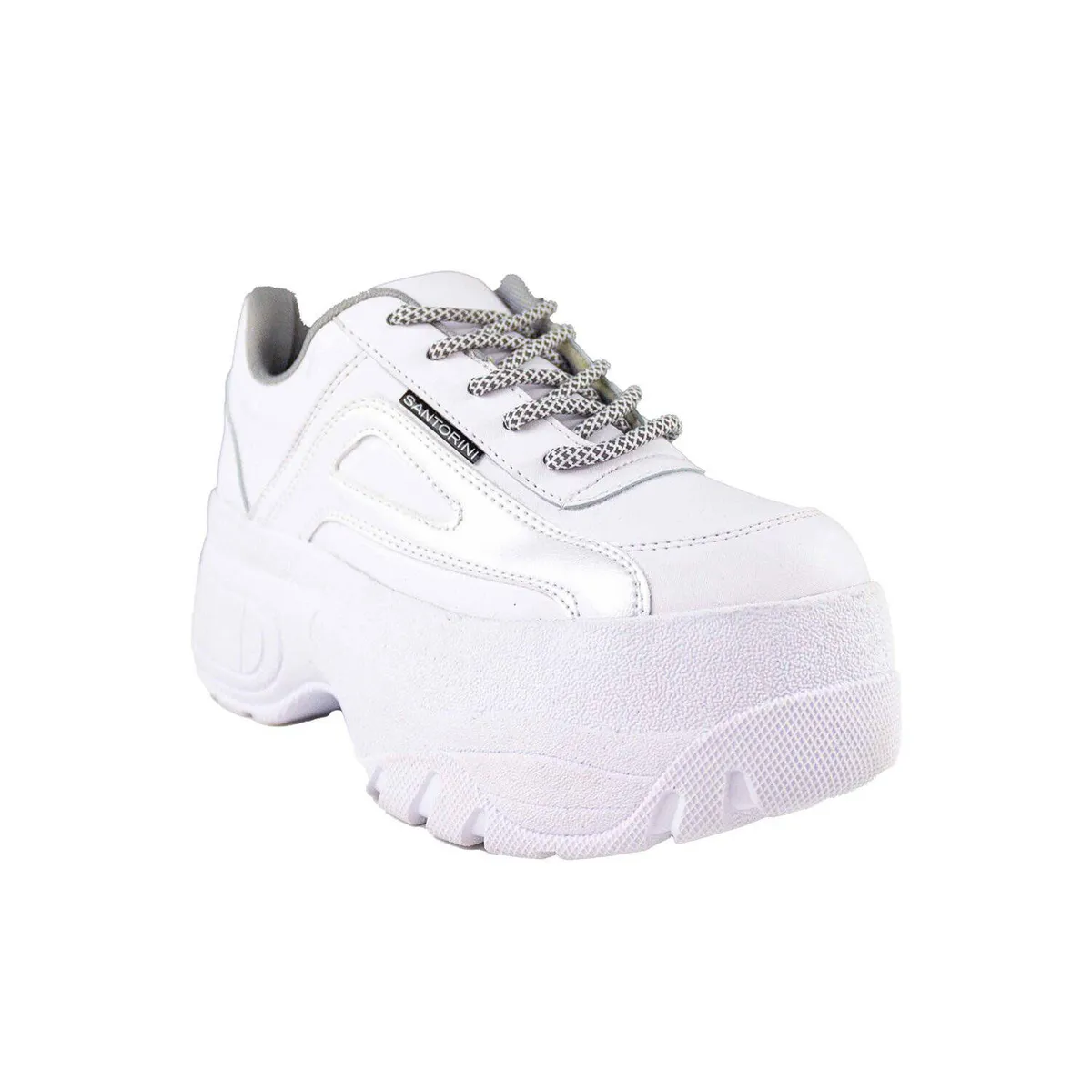 SANTORINI - Tennis santorini mujer nemesis blanco